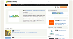 Desktop Screenshot of impreseambiente.it