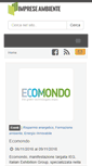 Mobile Screenshot of impreseambiente.it